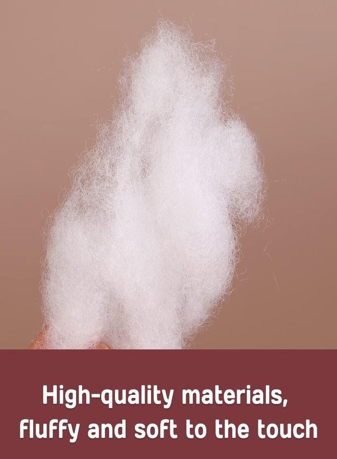 IMSMARTMART Premium Polyester Fiber Filling (400g) - Ultra-Soft, Hypoallergenic, Washable Stuffing for Pillows, Cushions, Soft Toys, DIY Crafts, and Home Decor - Image 5